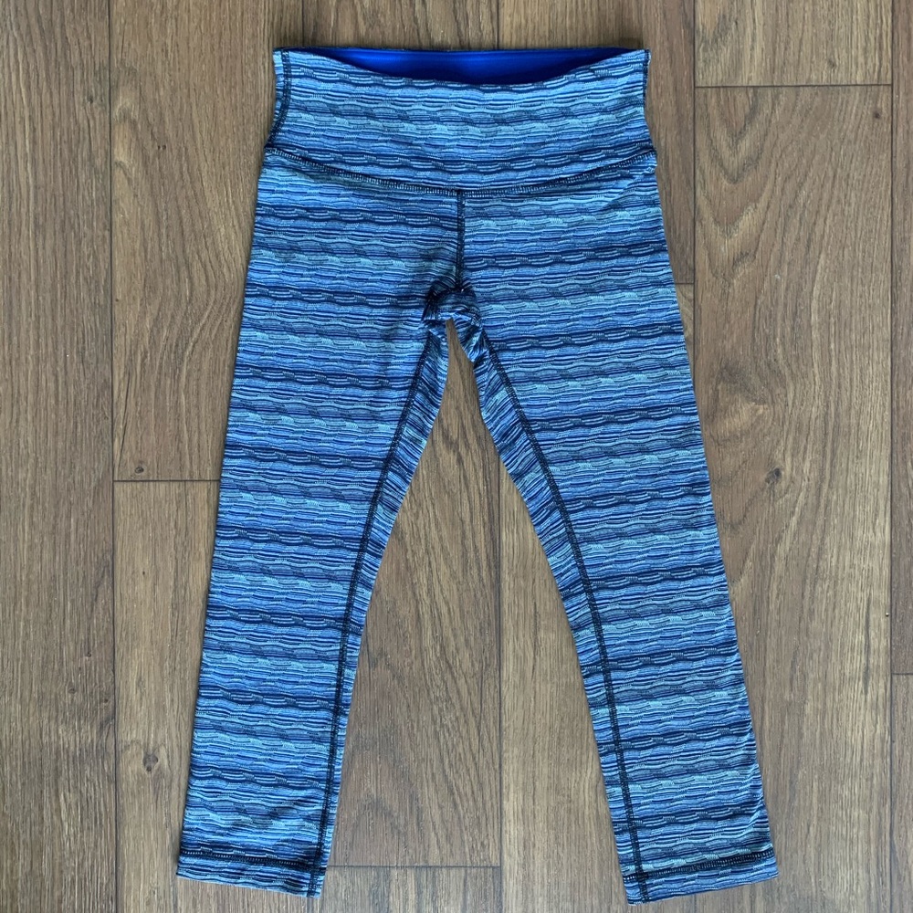 Lululemon Blue Capris Size 4